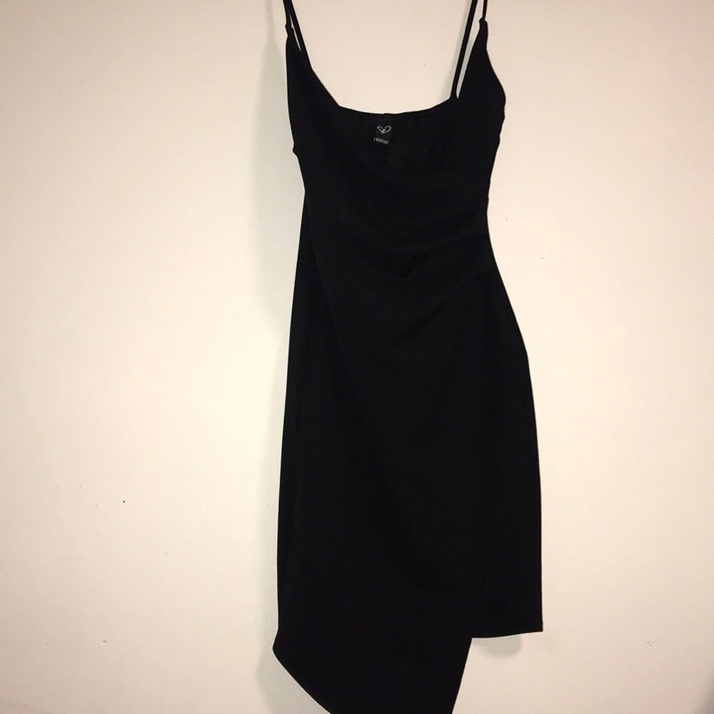 Black symmetrical dress✨